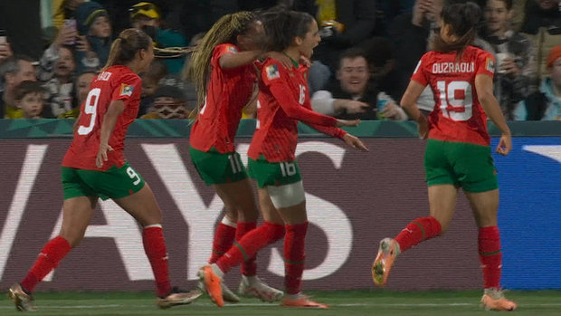 Must See: Lahmari gives Morocco the lead right before halftime