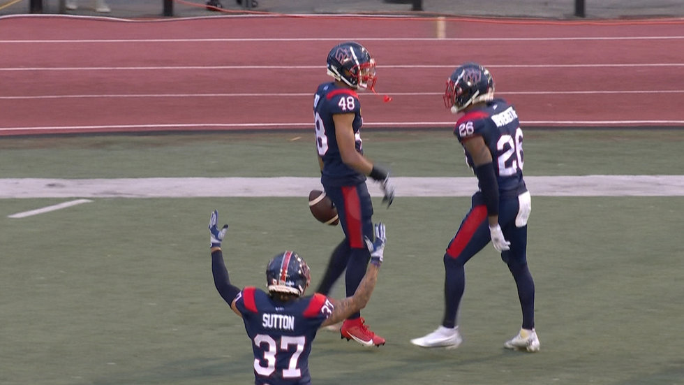 Must See: Alouettes' Ento scores pick-six against Stampeders
