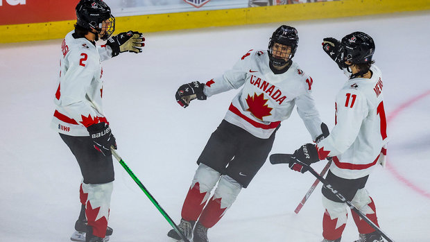 Ritchie, Misa star to help Canada crush Slovakia to stay alive at Hlinka Gretzky Cup