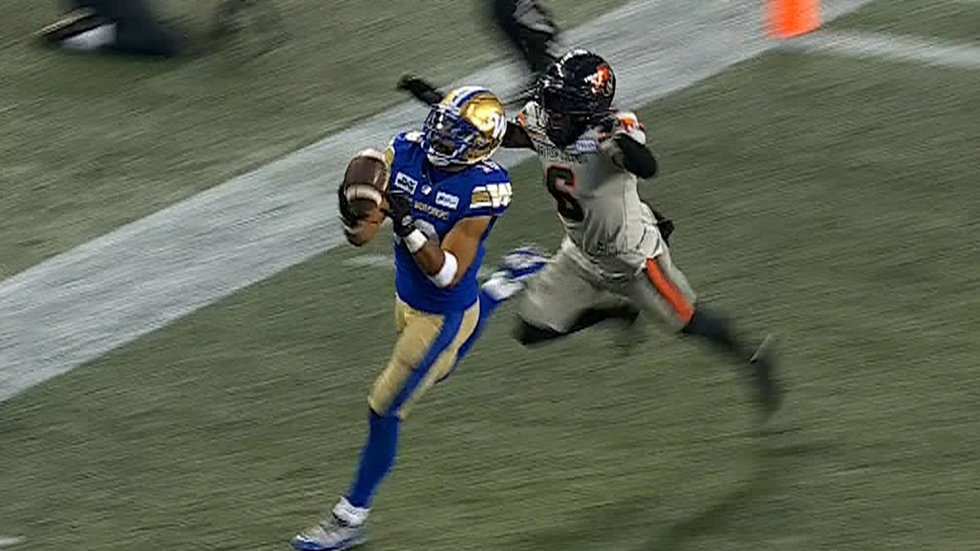 Collaros finds Demski to help put Bombers up by 30