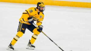Top prospect Fantilli undecided on staying at Michigan