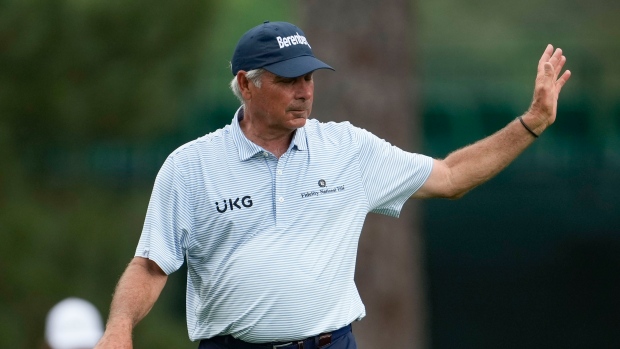 Couples, 63, oldest player to make cut at the Masters