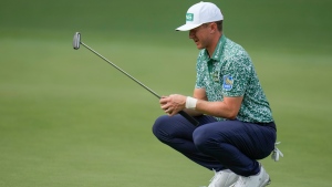 Tracking Hughes in the Round 4 at The Masters