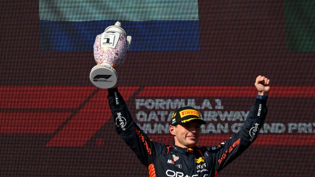 Verstappen wins Hungarian GP; Red Bull captures record 12th straight victory