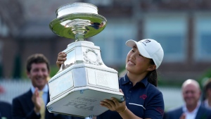 Yin, 20, wins the Women's PGA Championship, becoming the second Chinese player to win a major