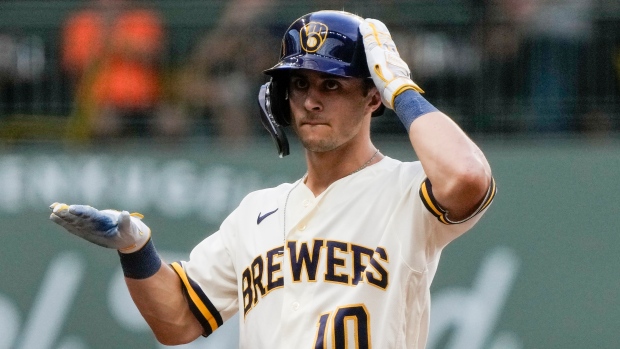 Turang, Frelick hit 3-run homers in the Brewers' victory over Pirates