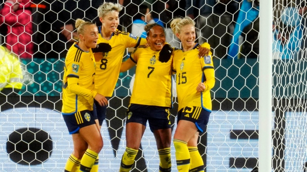 Sweden wins Group G at Women's World Cup to advance to showdown with USA
