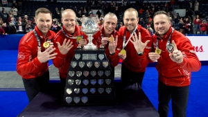 Gushue defeats Dunstone to capture record fifth Brier Tankard in seven years