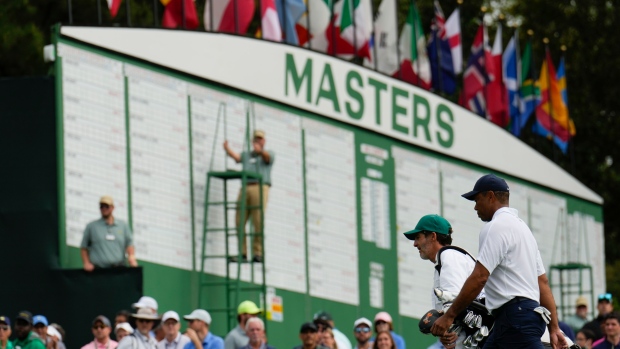 Tiger Tracker: Woods' first round at The Masters